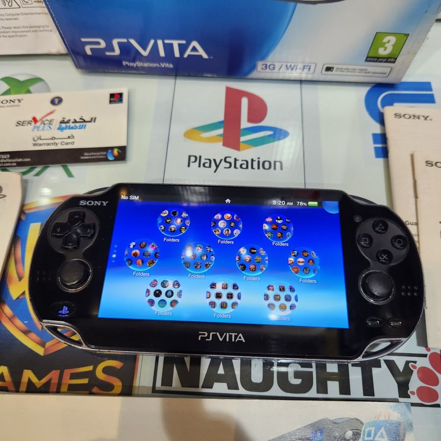 Ps vita جهاز بي اس فيتا مبرمج