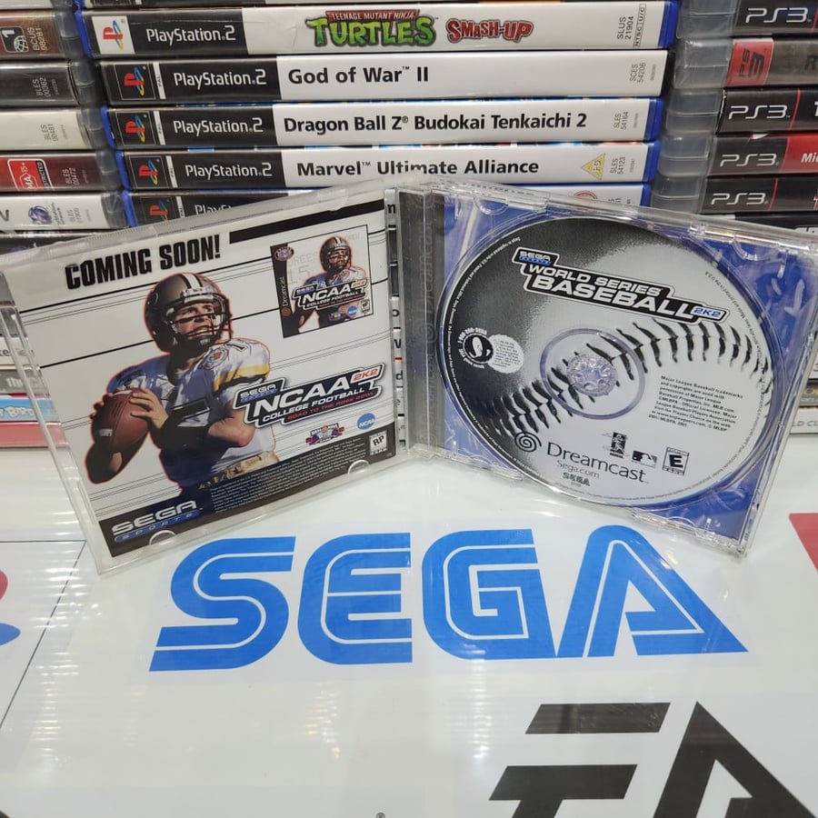 Dreamcast sega sports baseball 2k2