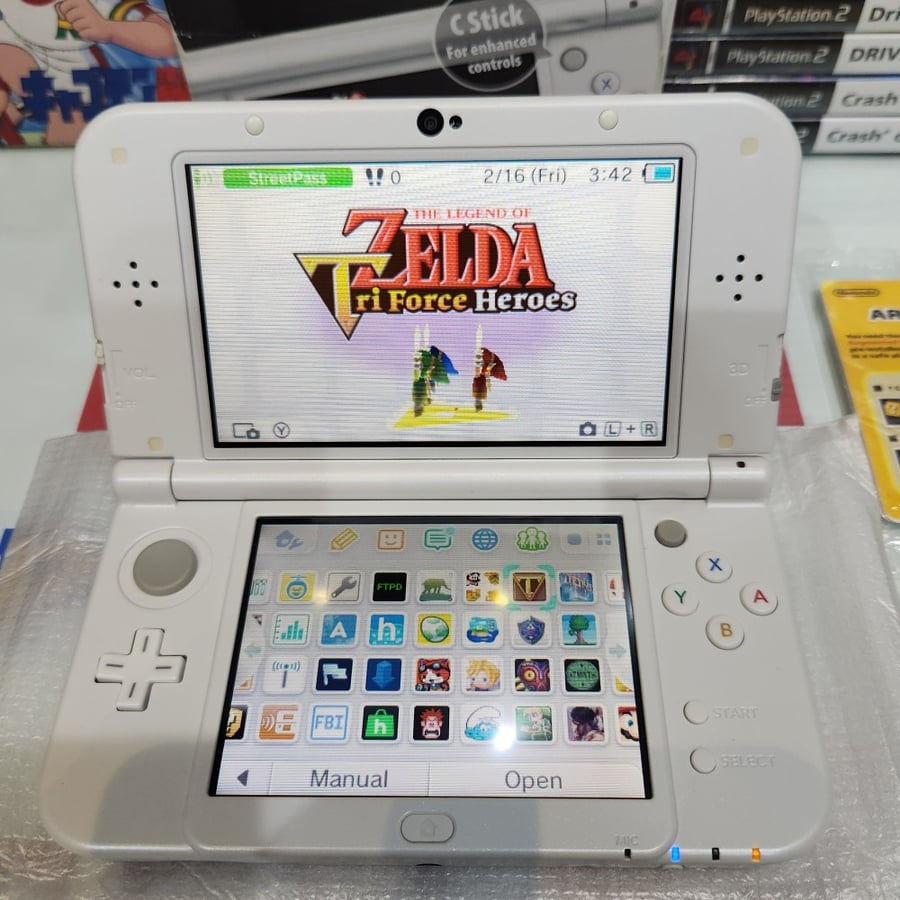 3ds نيو نينتندو ثري دي اس اكس ال مستخدم