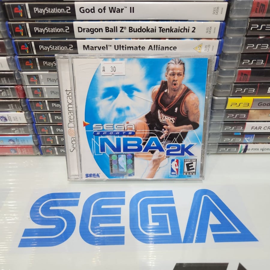Dreamcast sega sports nba 2k