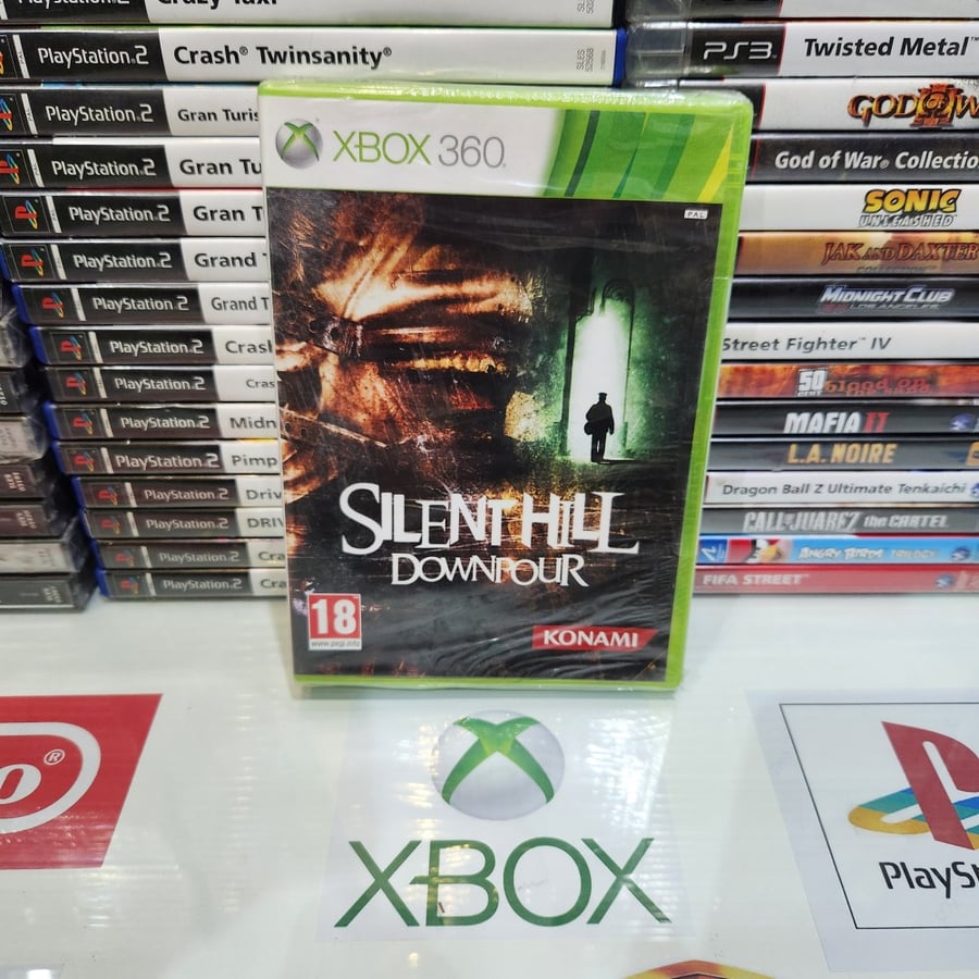Xbox360 silenthill downpour يوجد ملاحظة بالعلبة