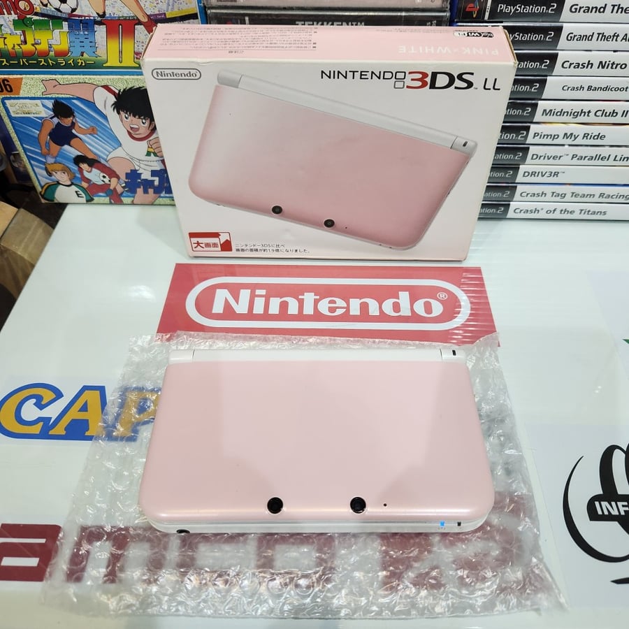 3ds نينتندو ثري دي اس اكس ال لون وردي