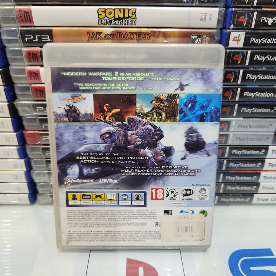 Ps3 call of duty modern warfare 2