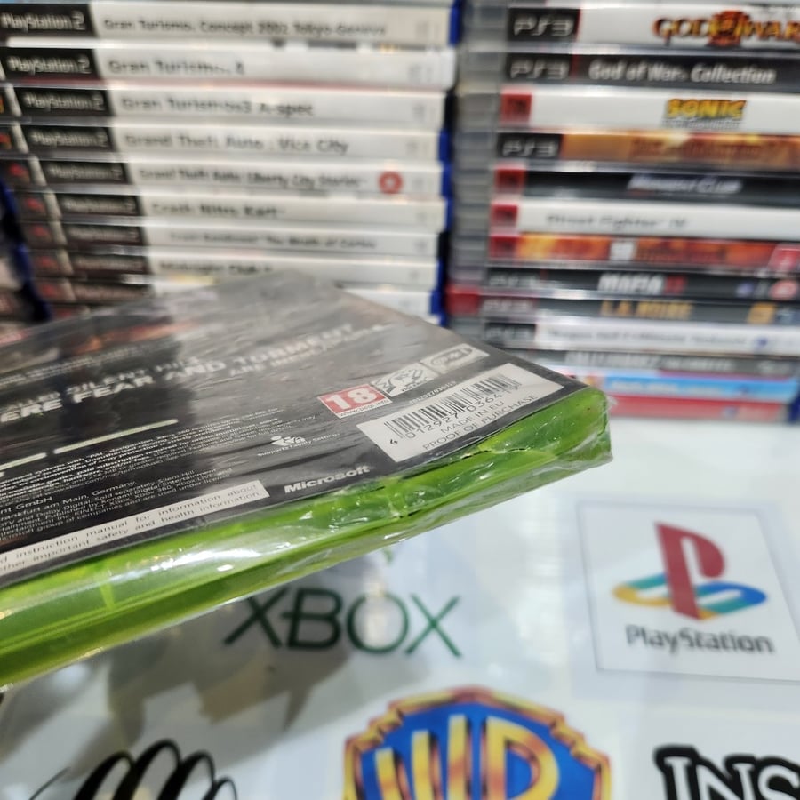 Xbox360 silenthill downpour يوجد ملاحظة بالعلبة