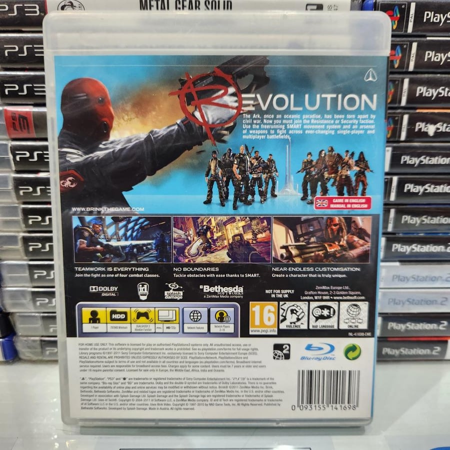 PS3 brink
