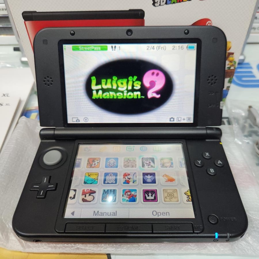 3ds جهاز نينتدو ثري دي اس xl مبرمج