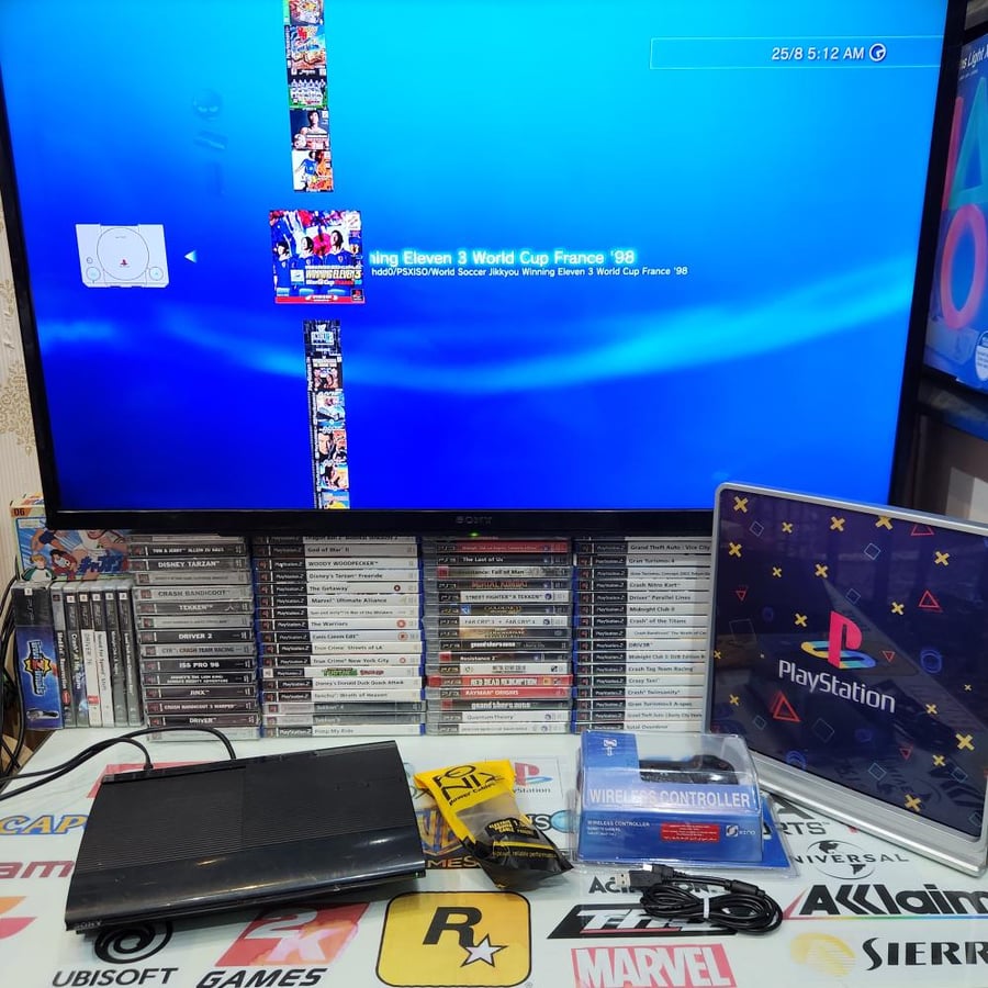Ps3 جهاز بلاستيشن ثري مبرمج