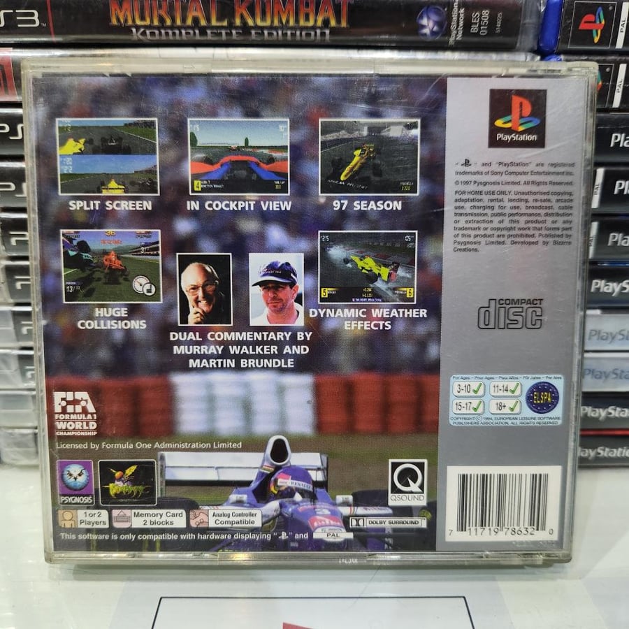 PS1 formula 1 97
