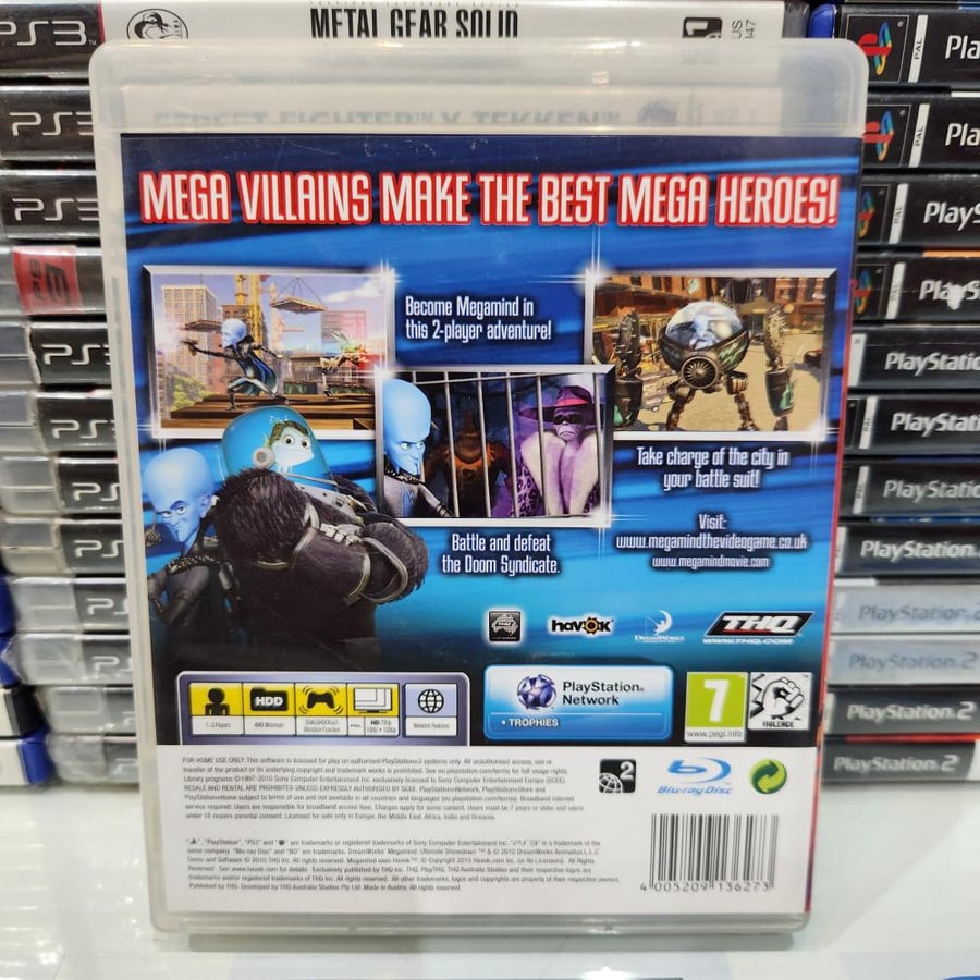 PS3 MEGAMIND ultimate showdown