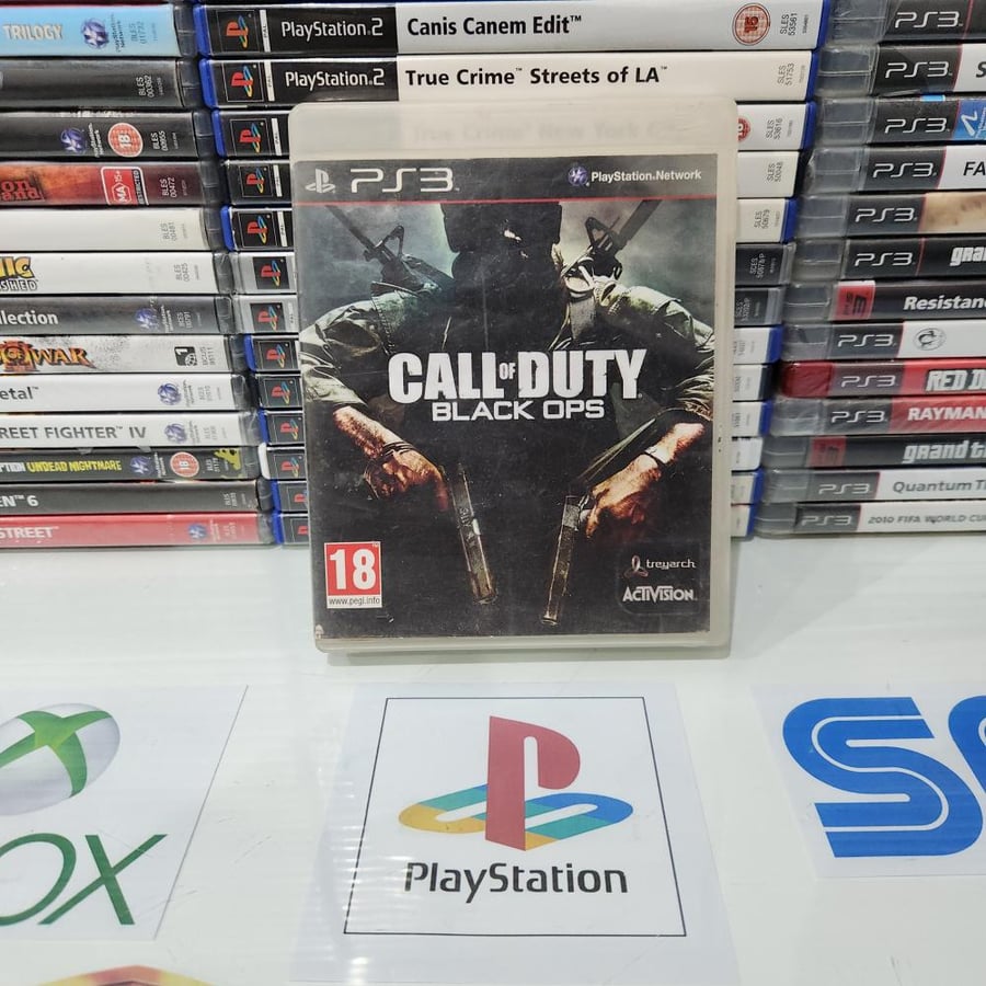 PS3 call of Duty Black Ops يوجد اثر ماء بالغلاف + ملاحظة بالعلبة