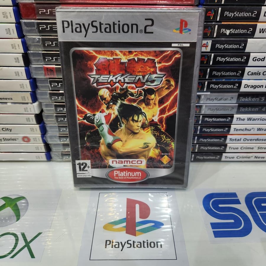 PS2 tekken 5 جديد