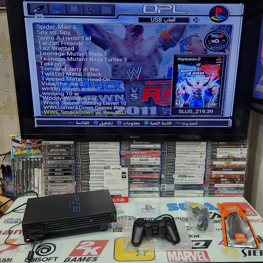 PS2 جهاز بلاستيشن تو مبرمج