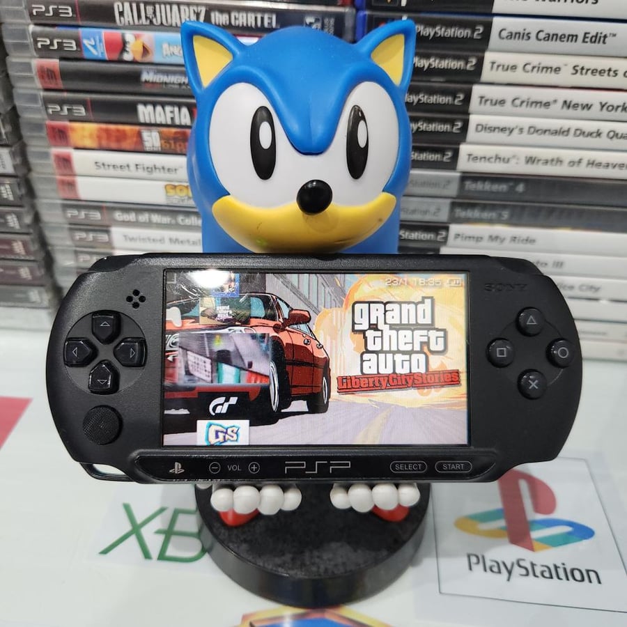 PSP جهاز بي اس بي مبرمج بداخله ١٤٠٠ لعبة ( موديل ستريت )