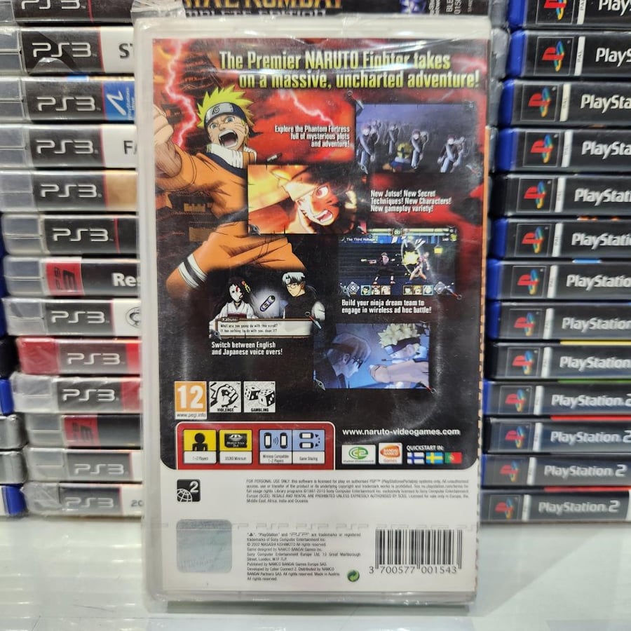 PSP Naruto ultimate ninja heroes 2 جديد