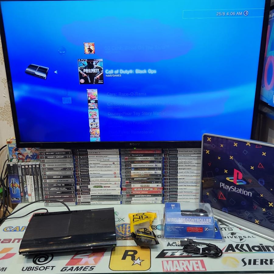 Ps3 جهاز بلاستيشن ثري مبرمج