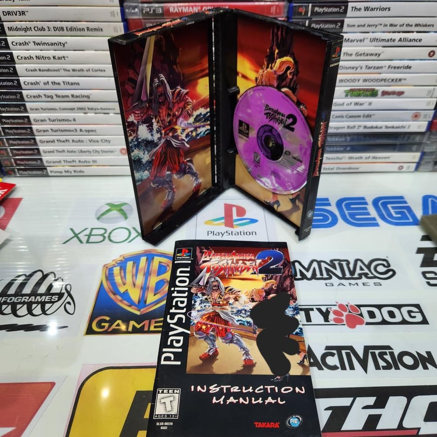 PS1 Battle Arena Toshinden 2
