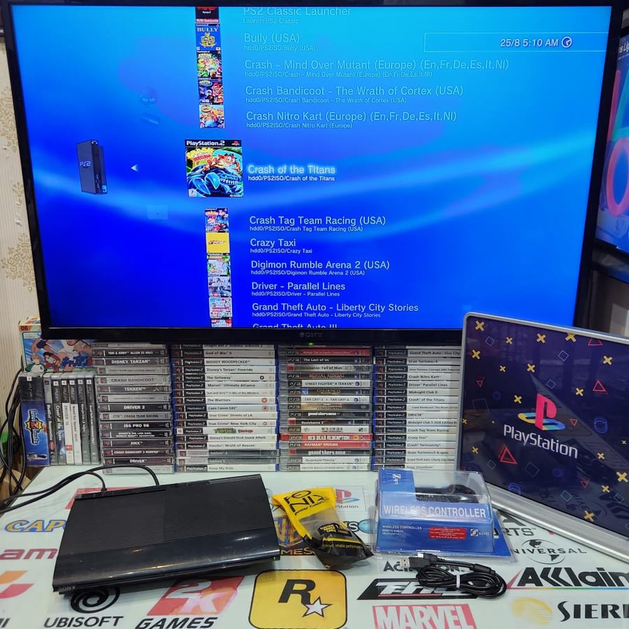 Ps3 جهاز بلاستيشن ثري مبرمج