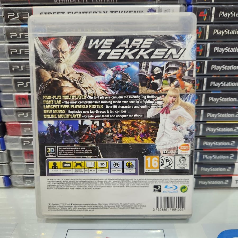 PS3 tekken tag tournament 2