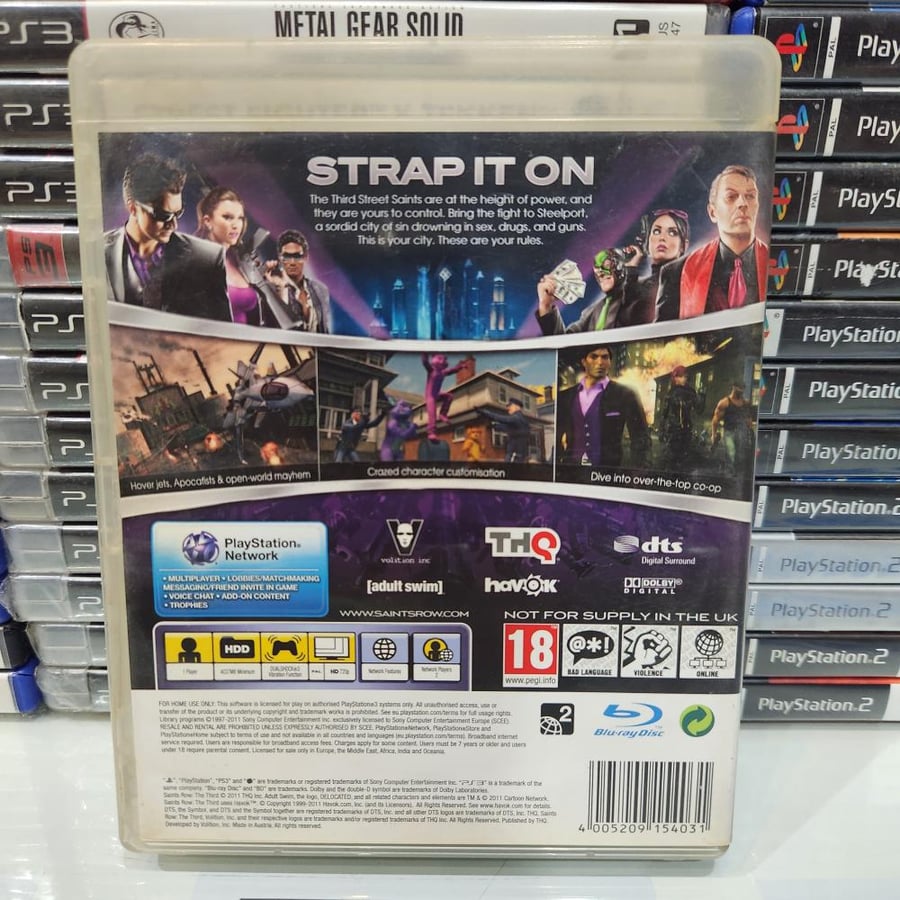 PS3 saints row the third