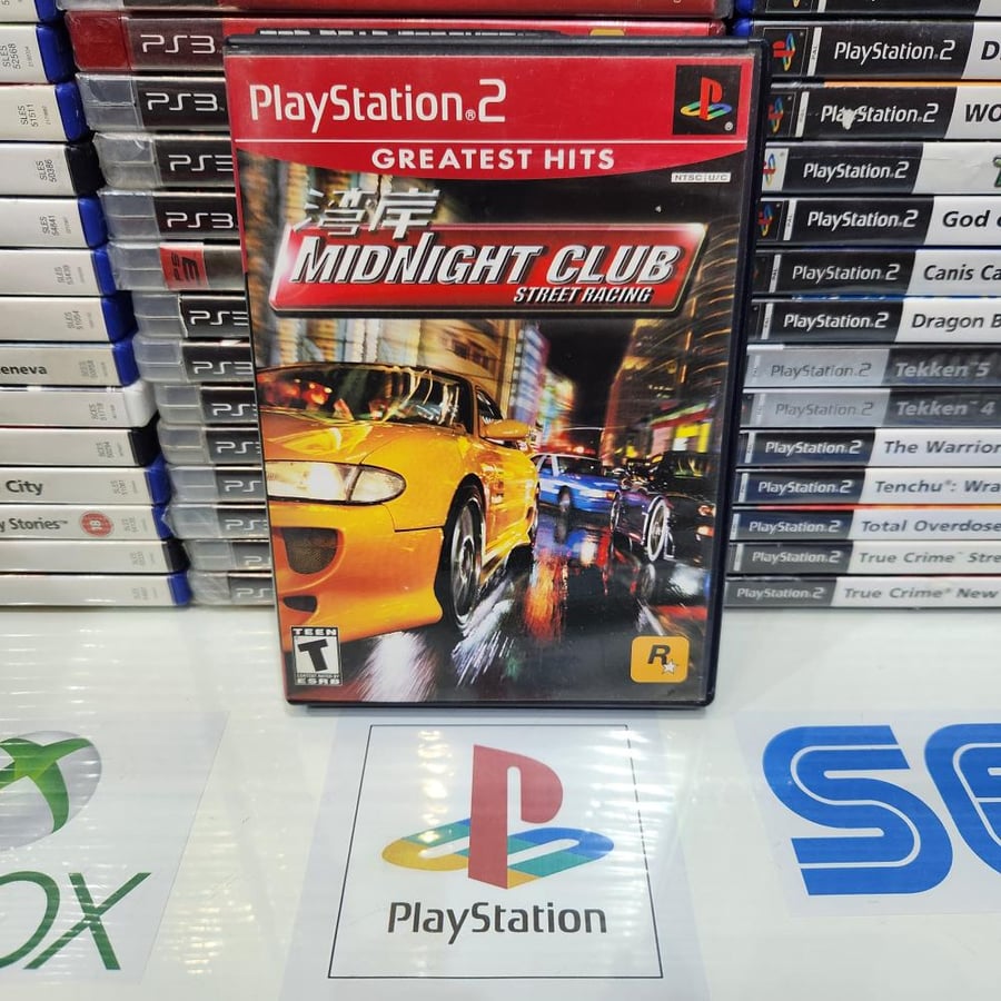 PS2 midnight club street racing