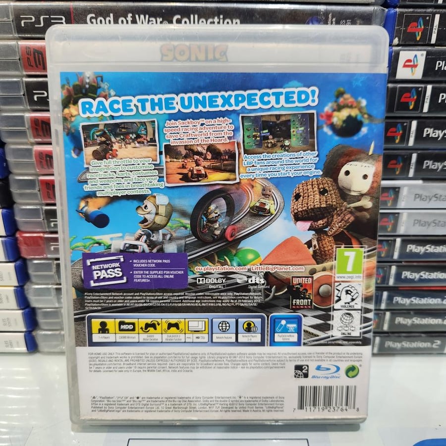 PS3 little big planet karting
