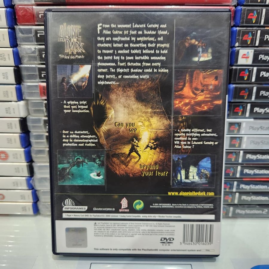 PS2 alone in the dark the new nightmare