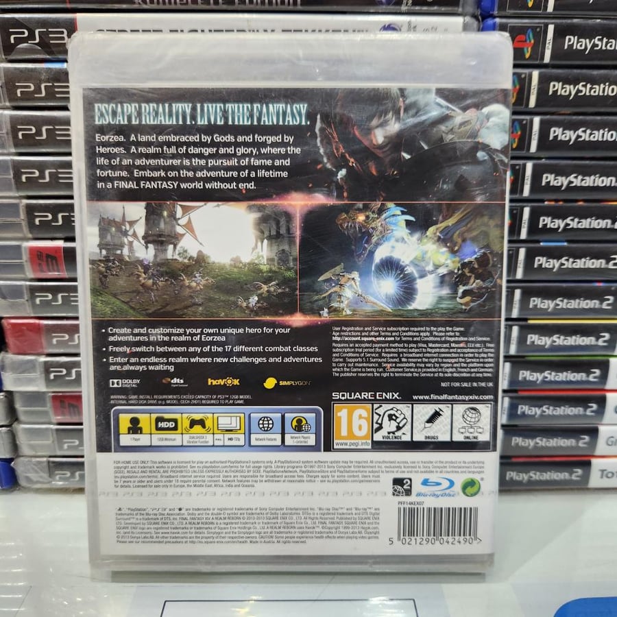 PS3 final Fantasy xiv جديد