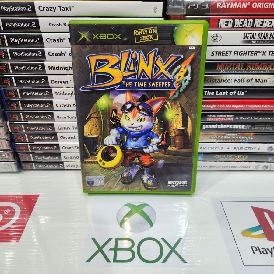 Xbox blinx the time sweeper