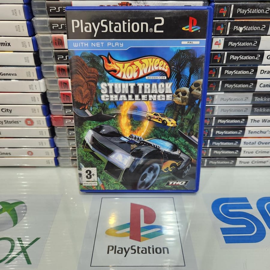 PS2 hot wheels stunt track challenge