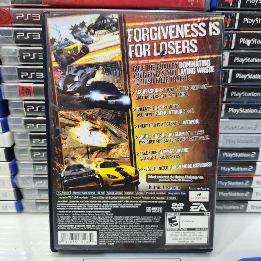 PS2 burnout revenge