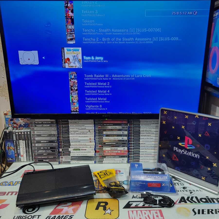 Ps3 جهاز بلاستيشن ثري مبرمج