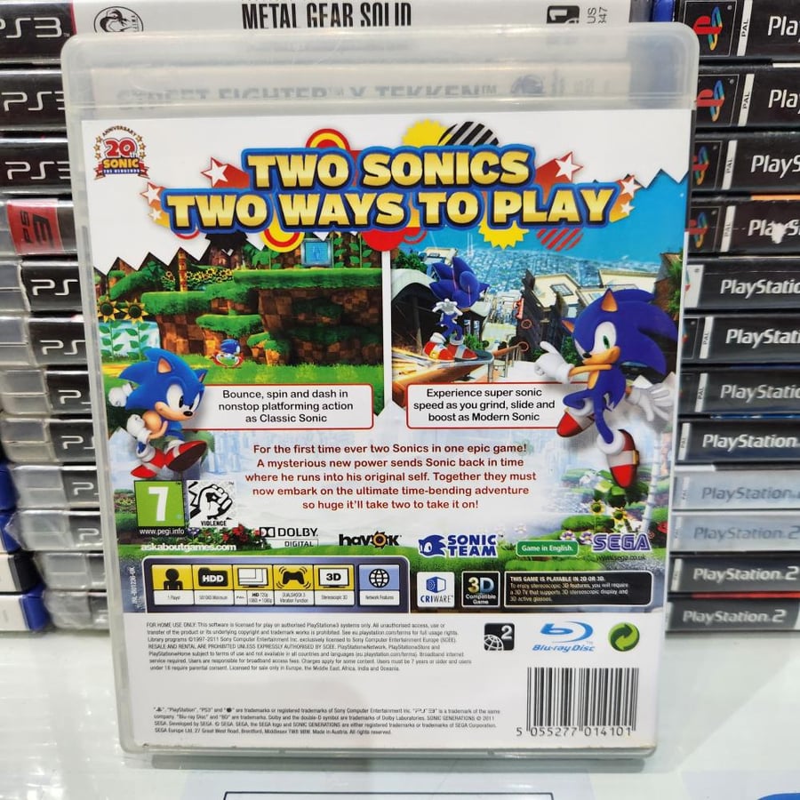 PS3 sonic generations