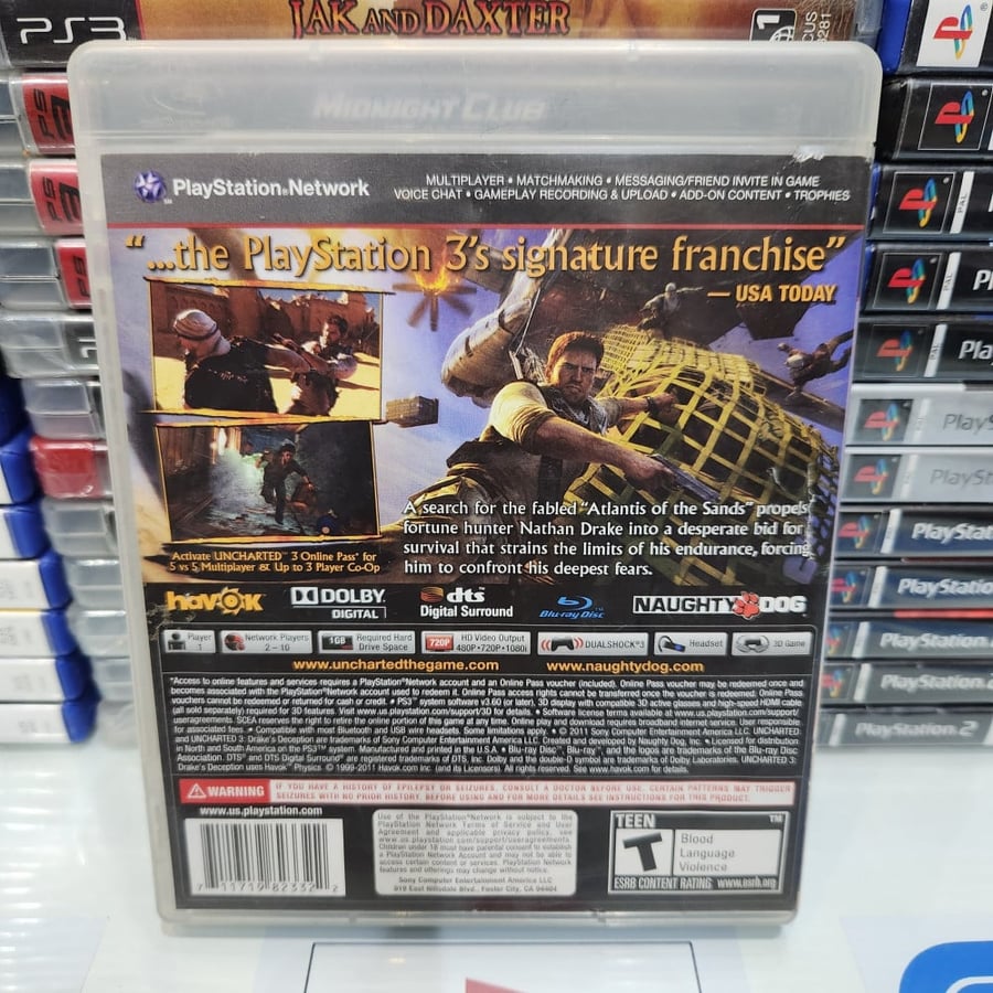 Ps3 uncharted 3