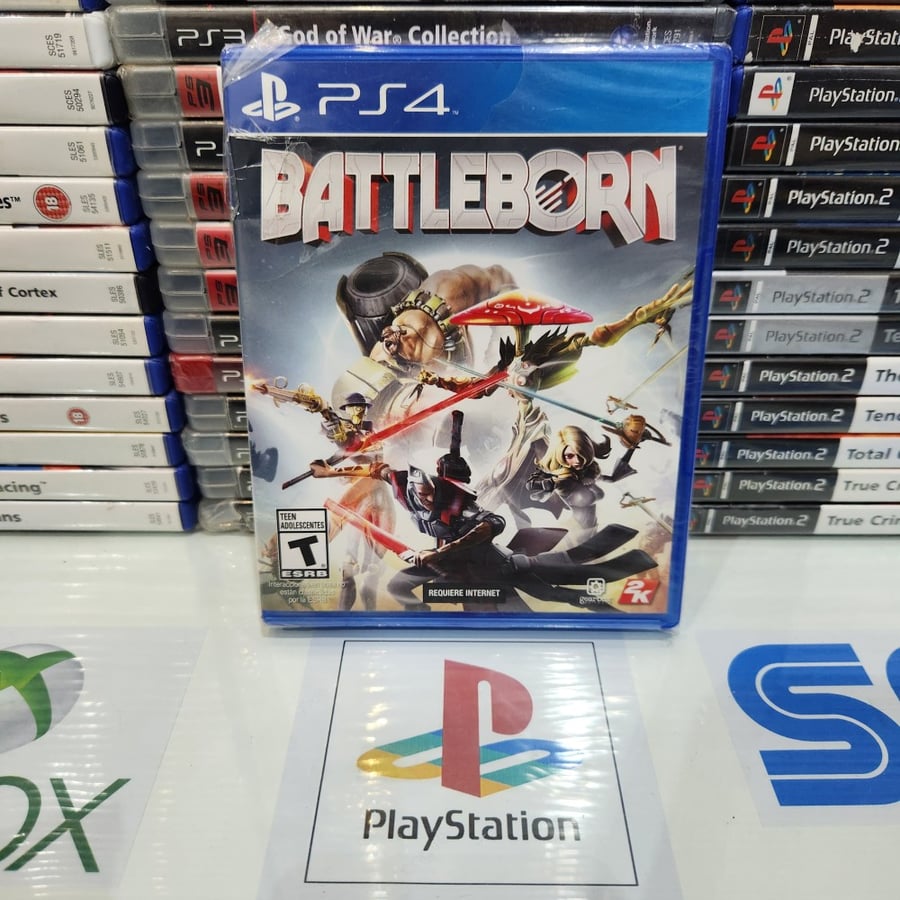 PS4 Battleborn has a note on the cover