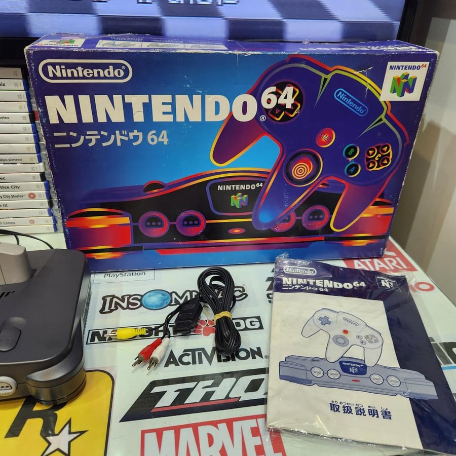 N64  جهاز نينتدو ٦٤ الياباني