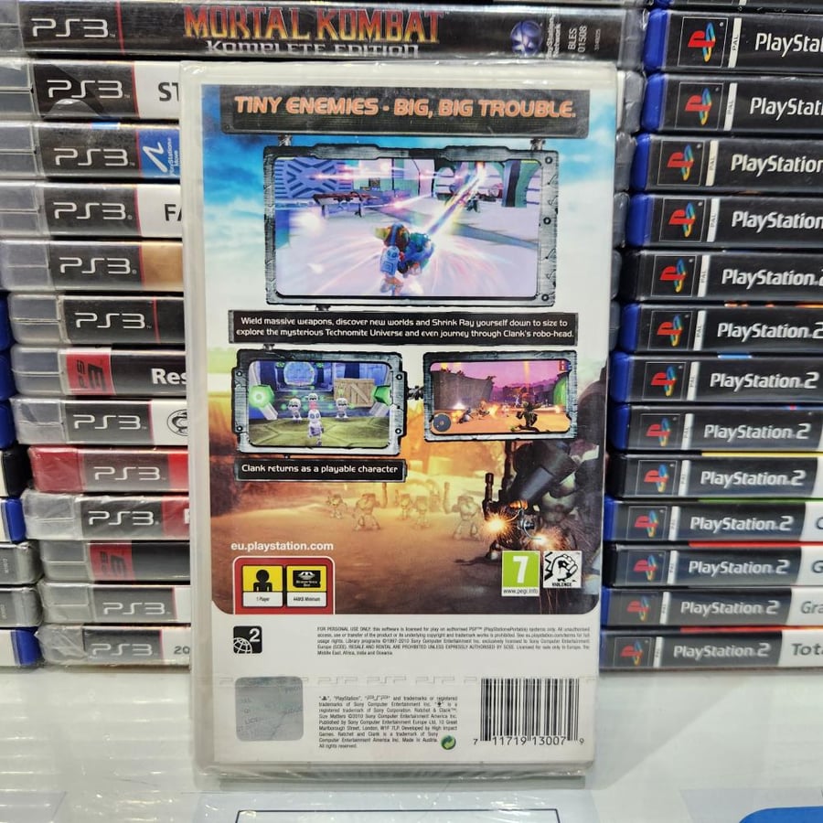 PSP Ratchet clank size matters جديد