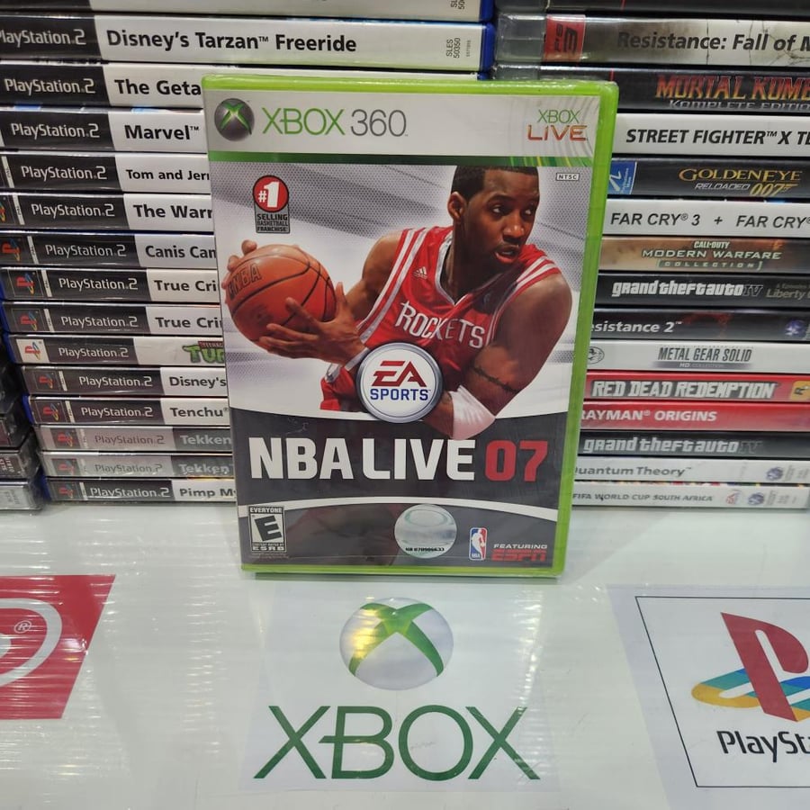 XBOX360 nba live 07 جديد