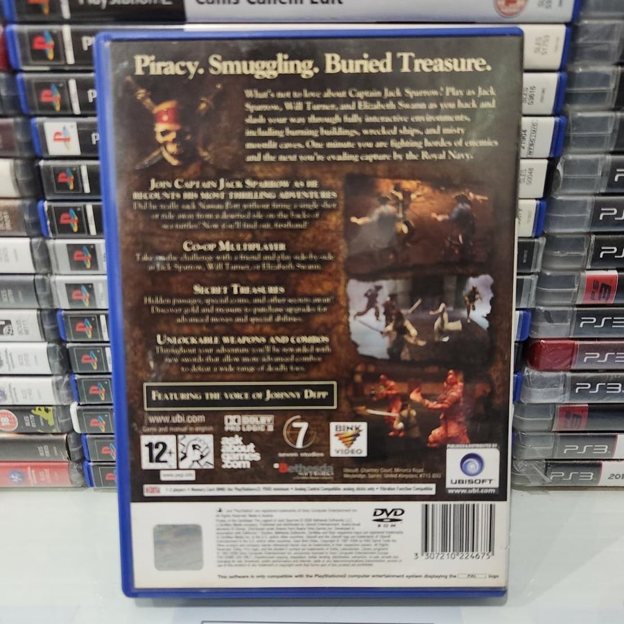 PS2 pirates of the caribbean