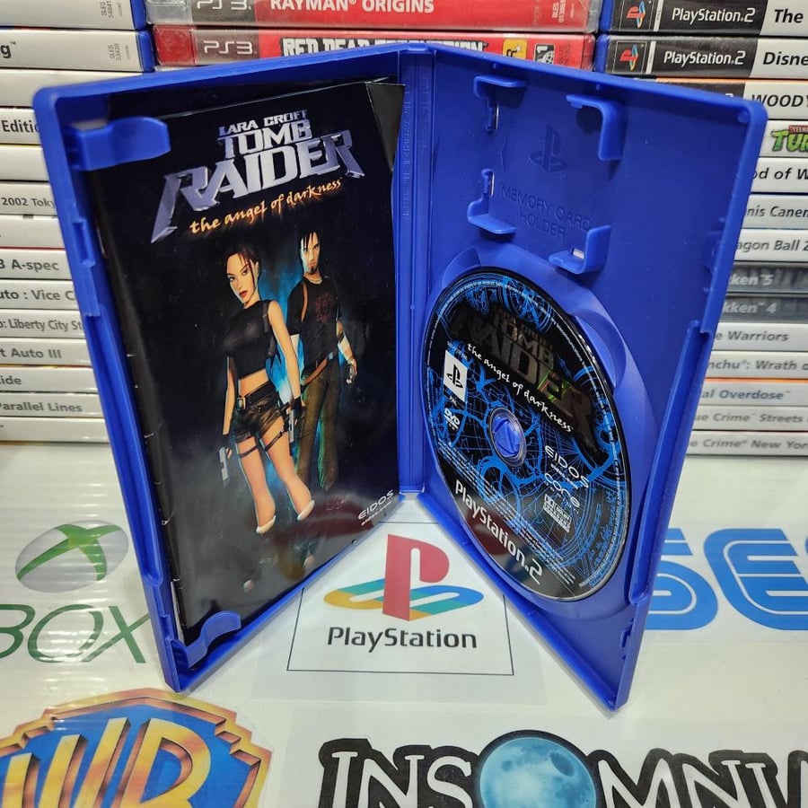 PS2 lara croft tomb raider the angel of darkness