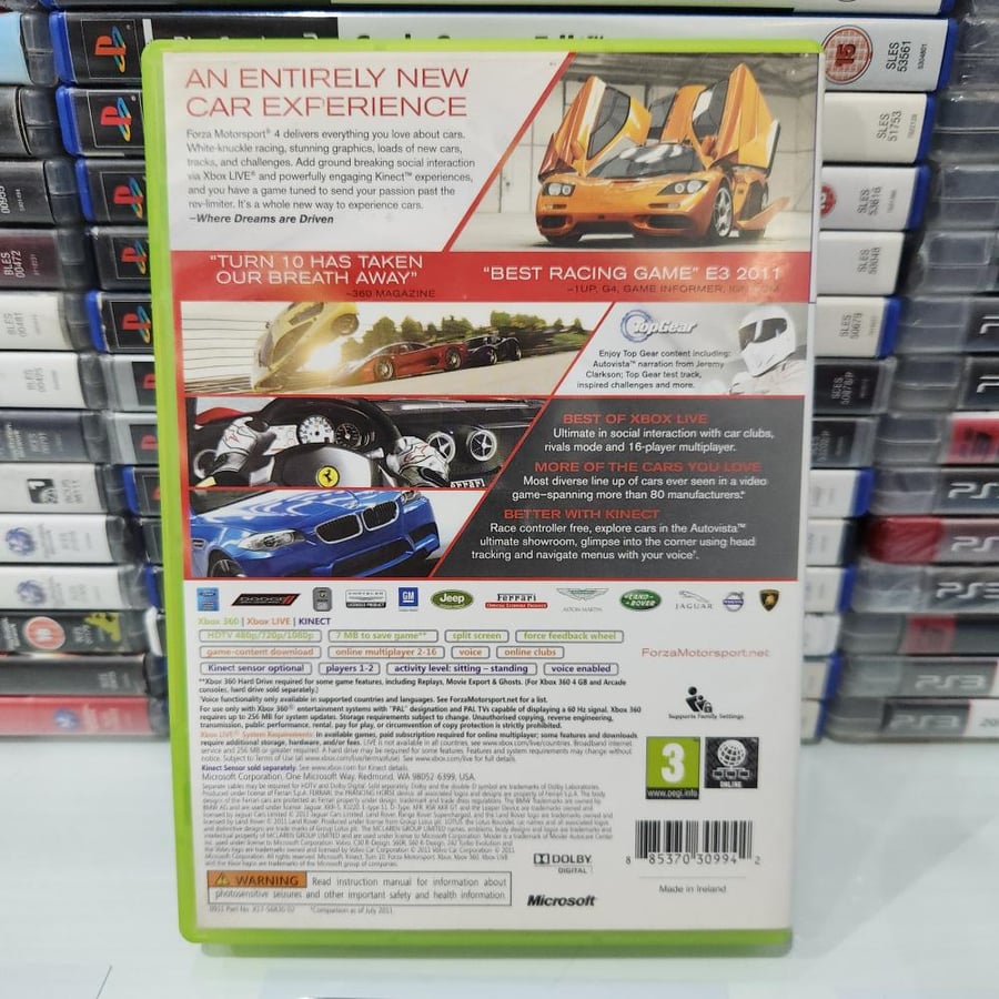 XBOX360 forza motorsport 4