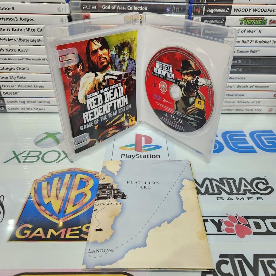 PS3 red Dead Redemption game of the year edition
