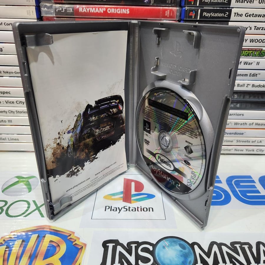 PS2 wrc 4 the official game of the fia world rally