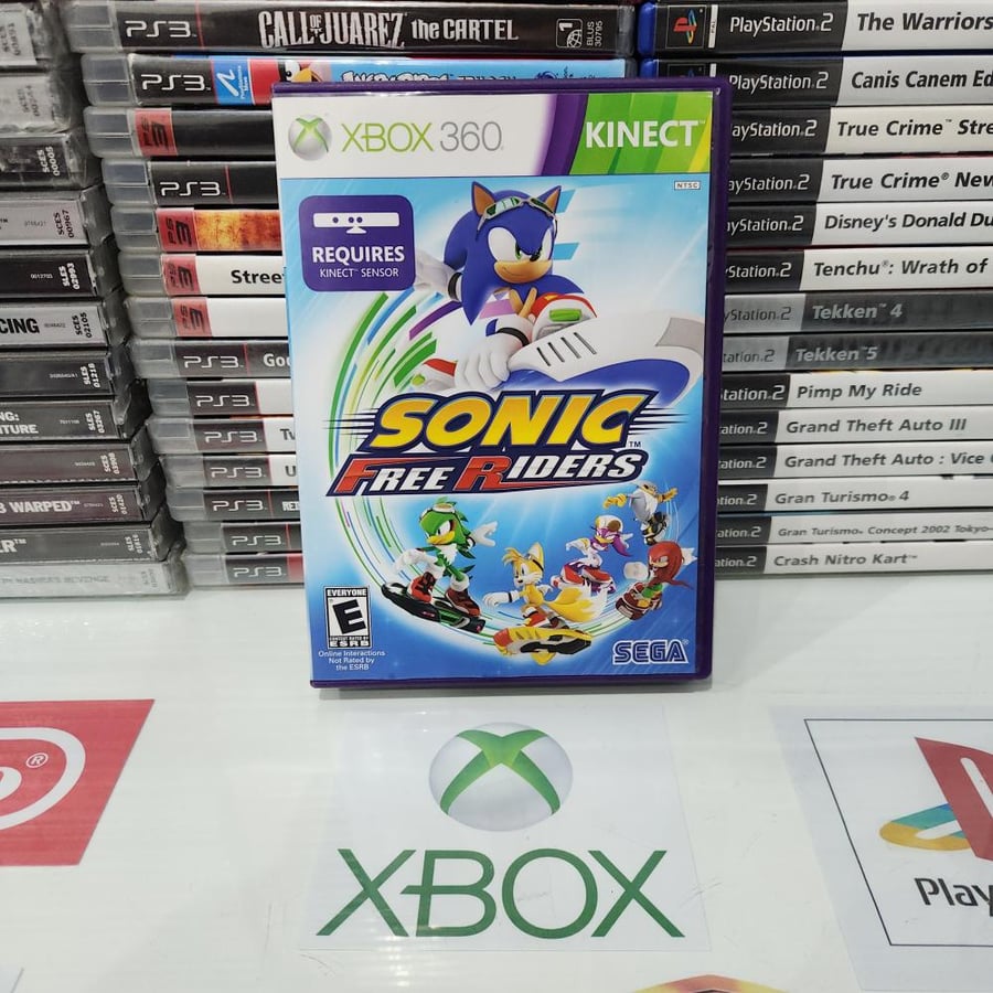 XBOX360 sonic free riders
