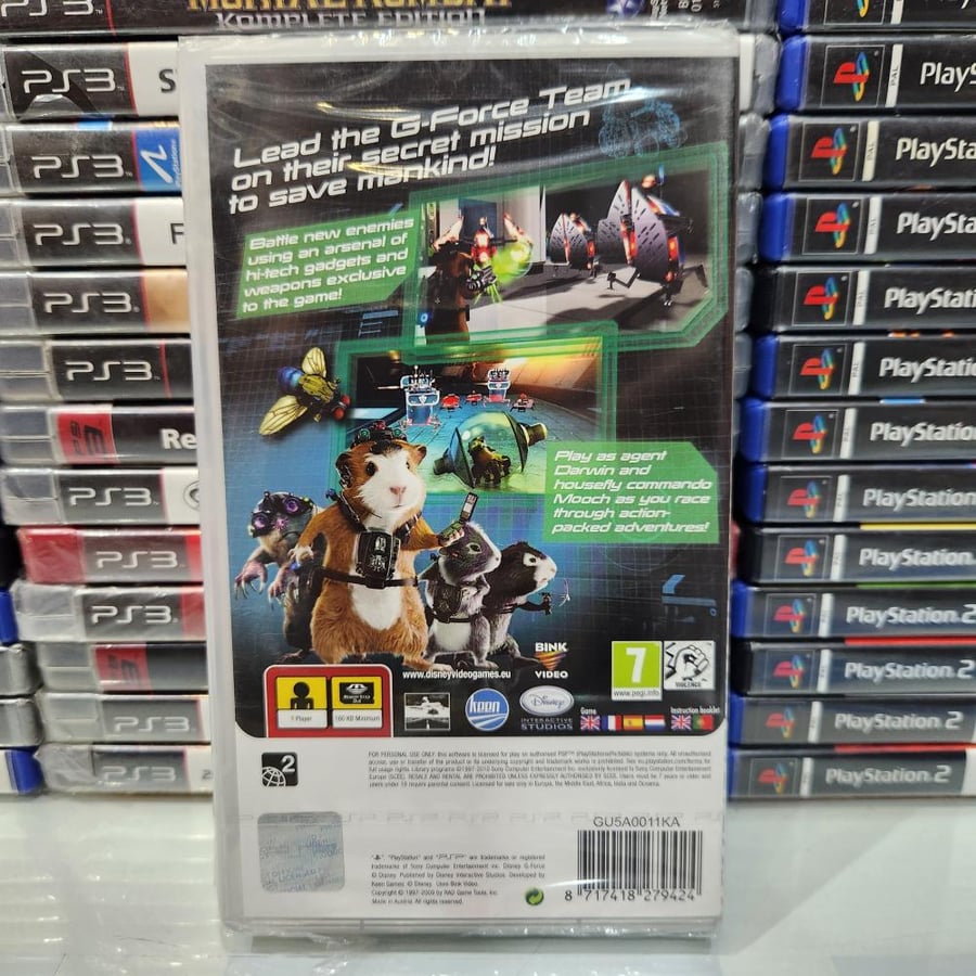 PSP Disney g force جديد