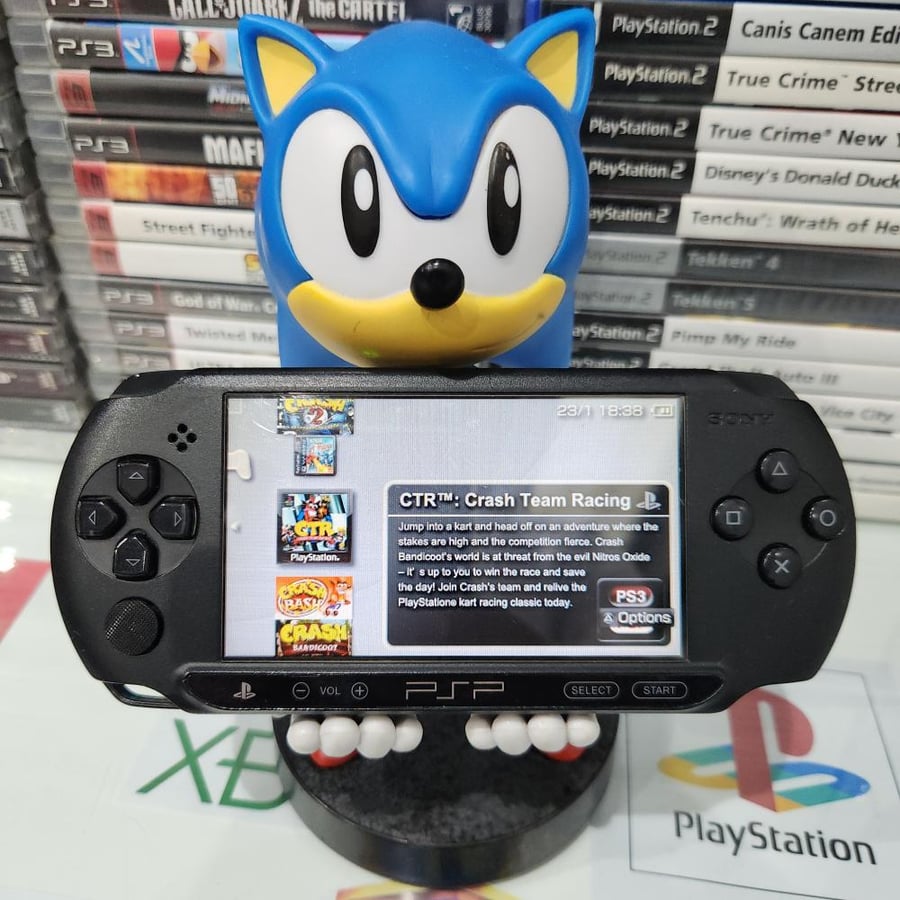 PSP جهاز بي اس بي مبرمج بداخله ١٤٠٠ لعبة ( موديل ستريت )