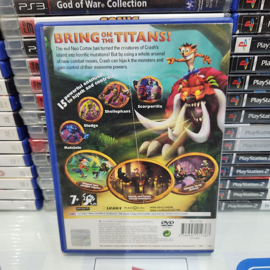 Ps2 crash of the titans