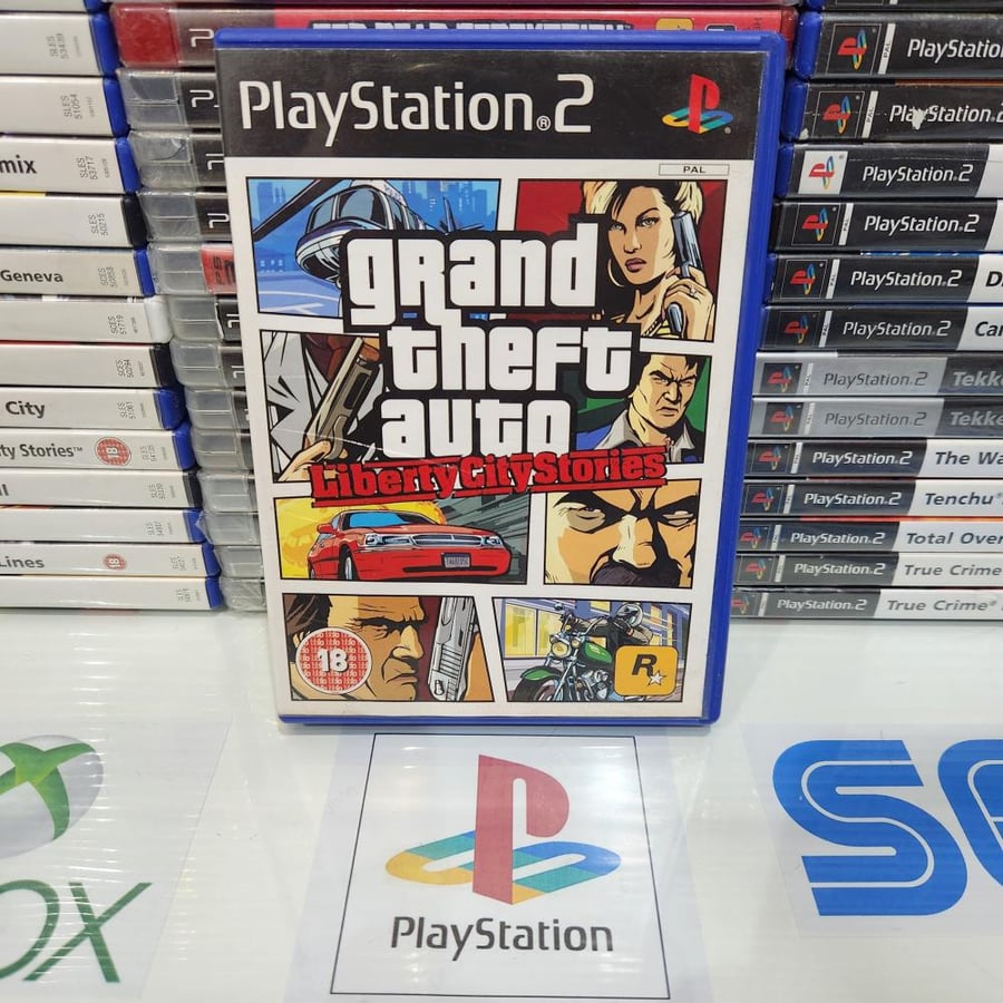 PS2 grand theft auto liberty city stories