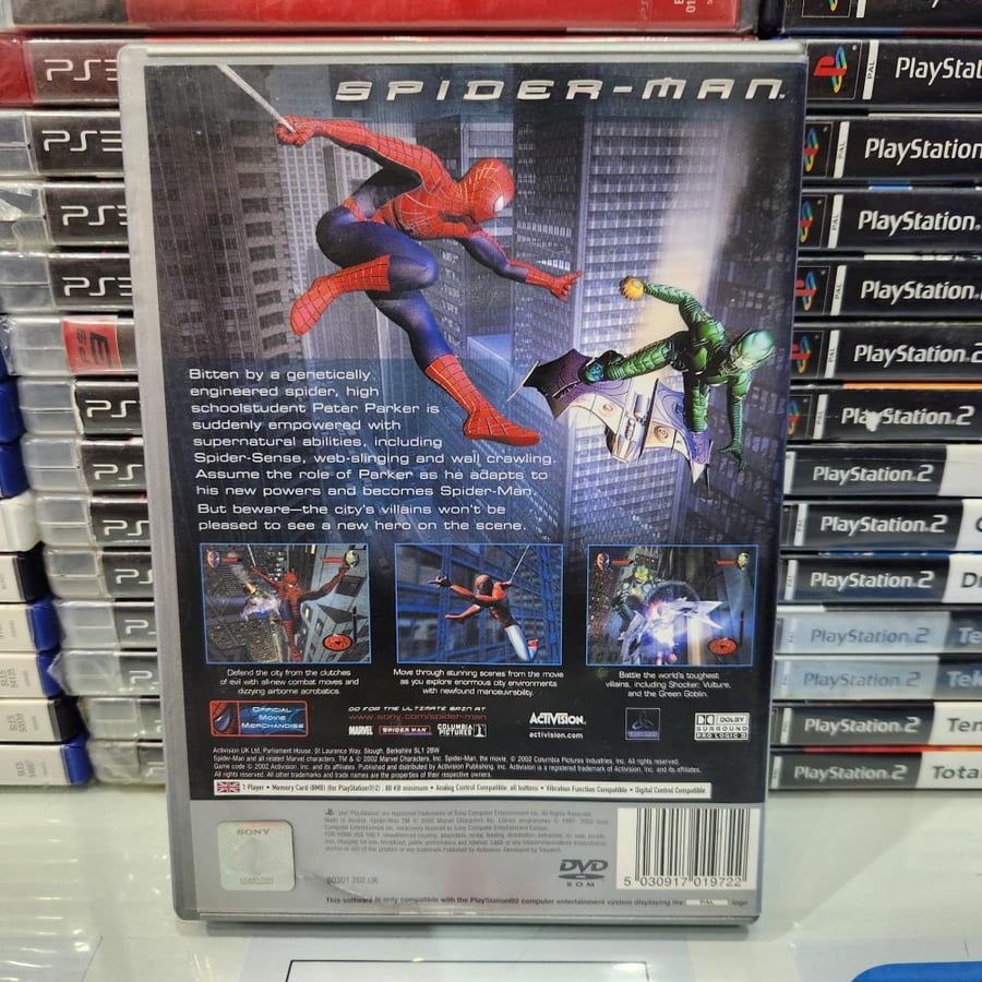 PS2 spider man
