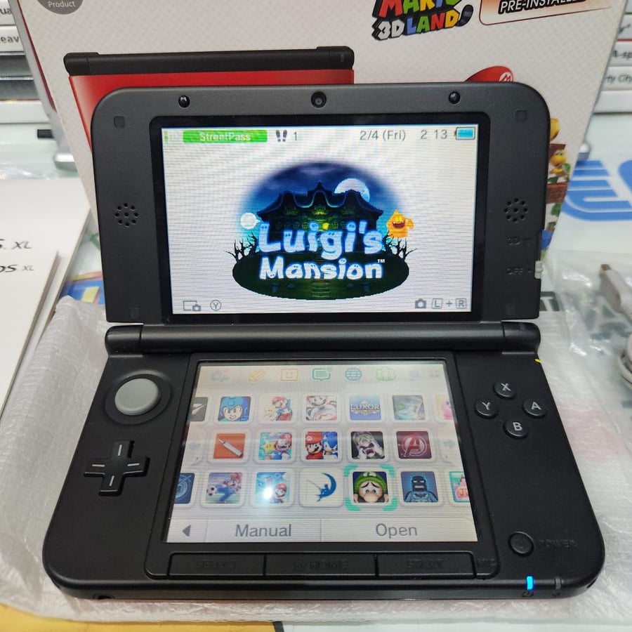 3ds جهاز نينتدو ثري دي اس xl مبرمج