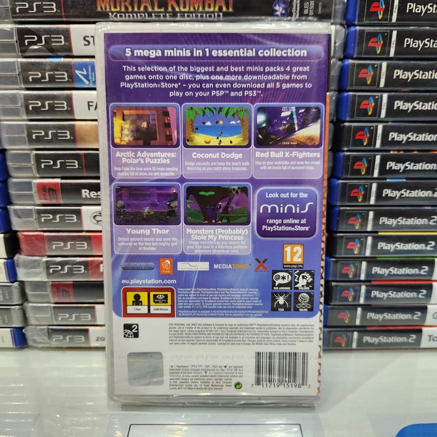 PSP Mega minis volume 2 جديد